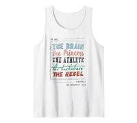 Der Frühstücksclub Das Gehirn Die Prinzessin Die Rebellin Tank Top