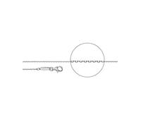 Silberkette DER KETTENMACHER "Ankerkette diamantiert, ca. 1,2 mm breit, A3-G, A3-S" Halsketten Gr. 38, Silber 925 (Sterlingsilber), Breite: 1,2 mm, silberfarben Damen Silberketten (15083253-38) silberfarben