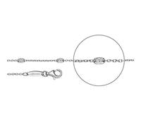 Der Kettenmacher Halskette Silber Sterling 925 Ankerkette Ovaline - A4-S