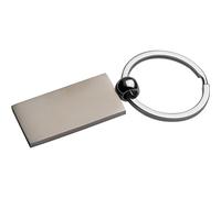 der kleine Handwerker Schlüsselanhänger metall rechteckig 77x23mm Anhänger für Lasergravur geeignet Gravurmaterial