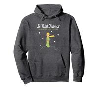 Der kleine Prinz Antoine de Saint-Exupéry Pullover Hoodie, Unisex für Erwachsene, Anthrazit Meliert, S