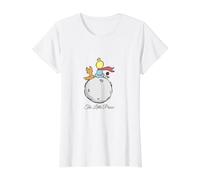 Der kleine Prinz Preisgünstiges Grafik-T-Shirt, Damen, Weiß, XL