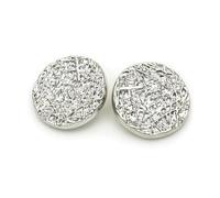 Der Knopf, 6 Stück Mehrfarbige 11-45 Mm Große Manschettenknöpfe Aus Legierung(Color 2,25mm)