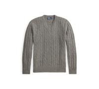 Der legendäre Kaschmirpullover mit Zopfmuster M Grey