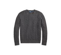 Der legendäre Kaschmirpullover mit Zopfmuster XS Grey