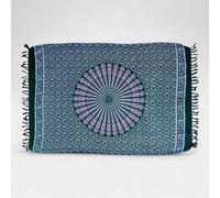Der Lindwurm Sarong- Mandala dunkelgrün (rosa Mandala)