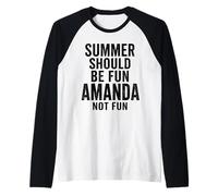 Der Sommer sollte Spaß Machen, Amanda, kein Spaß, Urlaub, Humor, Urlaub Raglan