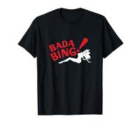 Der Sopranos-Klassiker Bada Bing! Kunstwerk, grafische Bekleidung T-Shirt