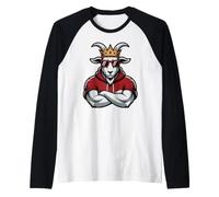 Der süße Goat King Fantasy-Football-Champion Papa Commish geht weiter Raglan
