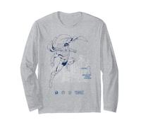 Der Superheld von Daily Planet mit Superman-Caps - Die DC Comics im Trend Langarmshirt