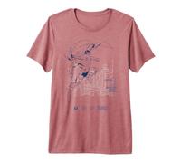Der Superheld von Daily Planet mit Superman-Caps - Die DC Comics im Trend Premium T-Shirt