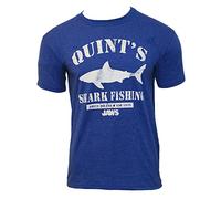 Der Weisse Hai Quint´s Shark Fishing Männer T-Shirt blau XL