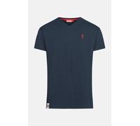 derbe Kurzarm T-shirt Print "Basic Kippes" S Navy