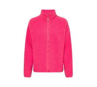 derbe Damen Fleecejacke Kuschelby Pink Teddy 40 | Fleece | Weich | Übergangsjacke | Frauen