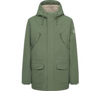 Derbe Winterjacke Festholm Herren Oliv Grün Warm Gefüttert Oliv Grün M