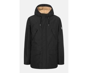 Derbe Festholm Herren Winterjacke Schwarz Caramel Schwarz S