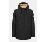 Derbe Festholm Herren Winterjacke Schwarz Caramel Schwarz XXL