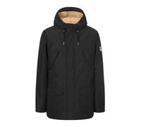 Derbe Festholm Herren Winterjacke Schwarz Caramel Schwarz XL