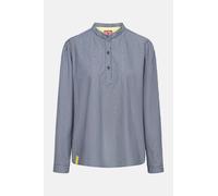 Derbe Fishers Bluse Damen Weiß Blau Blau XXL