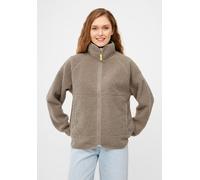 derbe Damen Fleecejacke Kuschelby Beige 38 | Fleece | Weich | Übergangsjacke | Frauen
