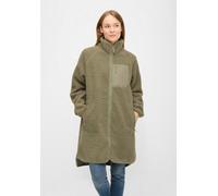 derbe Fleecejacke „Kuschelby Long“ Tea 40