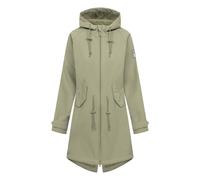 Derbe Friese Island Damen Softshellmantel tea/tea 38