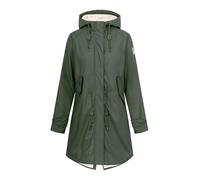 derbe Friese Tidaholm Damen Regenjacke Oliv Gefüttert 44 | Regenmantel | Frauen | mit Futter | Hamburg | Friesennerz | Warm