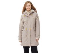 Derbe Regenjacke Friese Tidaholm Damen Beige Gefüttert Beige 44
