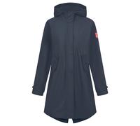 Derbe Regenjacke Traveby Friese Plain Damen Dunkelblau Blau 40