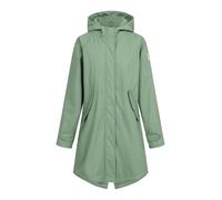 derbe Friese Traveby Plain Damen Regenmantel, Größe:36, Farbe:hedge green