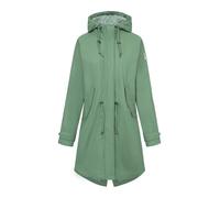 Derbe Hamburg Friese Traveby Paisley Regenmantel grün in L