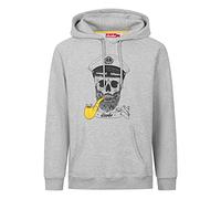 Derbe Herren Pullover, Farbe:hellgrau, Größe:XXL