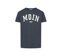 derbe Herren T-Shirt HSV Moin - Blau L - HSV Fanartikel Hamburger Sportverein