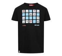 derbe Herren T-Shirt Oberteil Rundhalsshirt Erinnerung, Farbe:Schwarz, Artikel:-0920 Jet Black, Größe:M