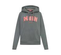 Derbe Hoodie Moinmoin Damen Grau Kapuzenpullover Grau S