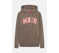Derbe Hoodie Moinmoin Damen Braun Kapuzenpullover GOTS Braun S
