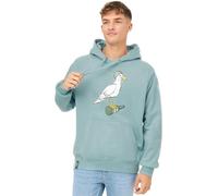 derbe Hoodie Sturmmöwe Herren Hellblau Türkis XXL | Kapuze | Hamburg | Pullover | Möwe