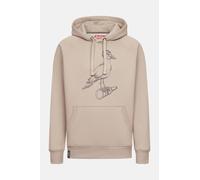 Derbe Hoodie Sturmmöwe Mono Herren Beige Kapuzenpullover GOTS Beige S