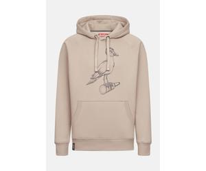 Derbe Hoodie Sturmmöwe Mono Herren Beige Kapuzenpullover GOTS Beige S