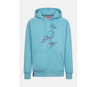 Derbe Hoodie Sturmmöwe Mono Herren Türkis Hellblau Kapuzenpullover GOTS Türkis S
