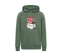 Derbe Herren Hoodie Herrenhandtasche Oliv L