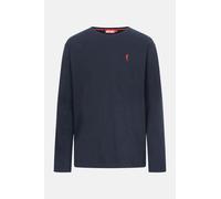 Derbe Kippes Herren Langarmshirt Dunkelblau Navy Dunkelblau XXL