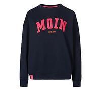 derbe Moin Crewneck Damen Pullover Navy Dunkelblau 010