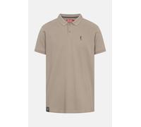 Derbe Polo Shirt Basic Kippes Herren Beige GOTS Organic Beige XL