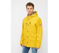 derbe Passby Fisher Yellow Gelb Herren Regenjacke Friesennerz XXL | Männer | Baumwoll-Futter | Regen | Jacke | Kapuze