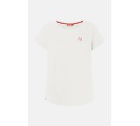 Derbe Robbenschnute Damen T-Shirt Weiß Weiß XS