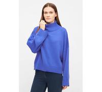 Derbe Rollkragenpullover in Blau - Größe L | Damen Pullover Cardigans
