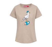 Derbe Shirt in Beige - Größe S | Damen Tops