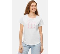 Derbe Shirt in Weiß - Größe L | Damen Tops