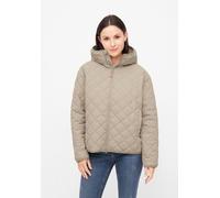 Derbe Übergangsjacke Quiltby Short Damen Beige Steppjacke Beige